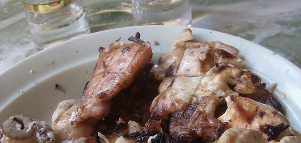 Шашлык из страуса