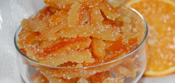 Цукаты из апельсиновых корочек