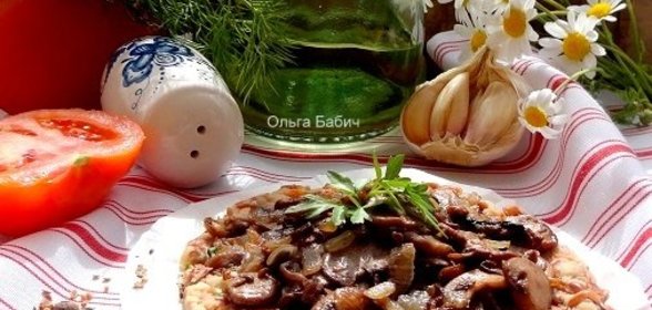 Грибы на подушке