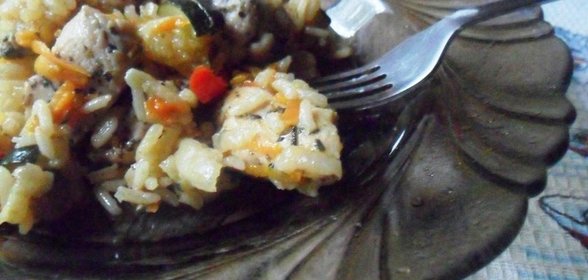 Рис с курицей. Итальяно-французский фьюжн