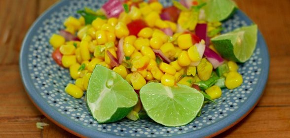 Сальса с кукурузой