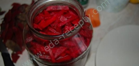 Квашеная свекла