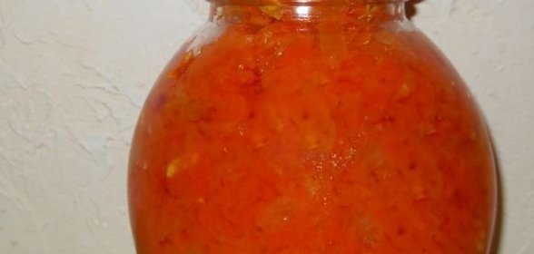 Морковная икра