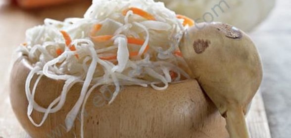 Капуста с медом квашеная