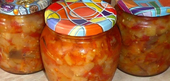Овощное соте на зиму