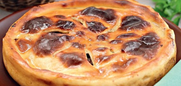 Фыдджин, осетинский пирог c куриными желудками