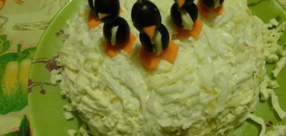 Гороховая каша с зеленым луком и растительным маслом