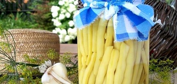 Спаржевая фасоль на зиму