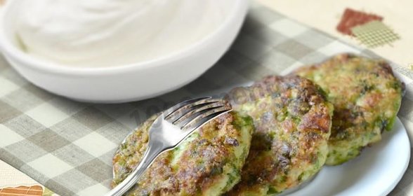 Котлеты из брокколи
