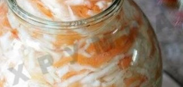 Квашеная капуста без уксуса