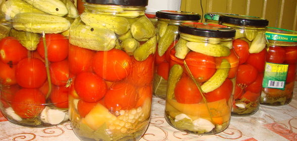 Овощное ассорти на зиму (вариант)
