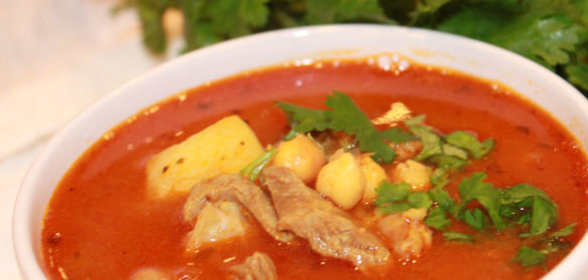 Шорба хумус (алжирский суп из нута)