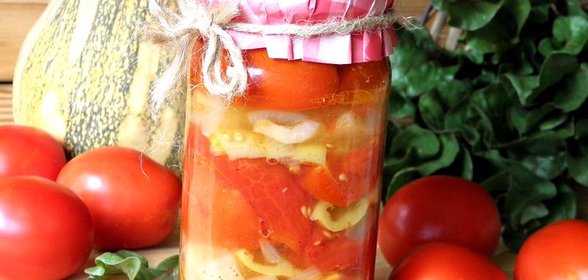 Салат Красный закат на зиму