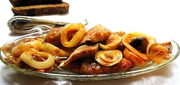 Селедка по-корейски