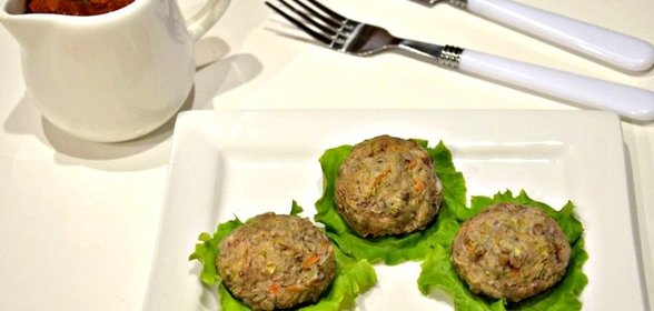 Ежики с кабачками