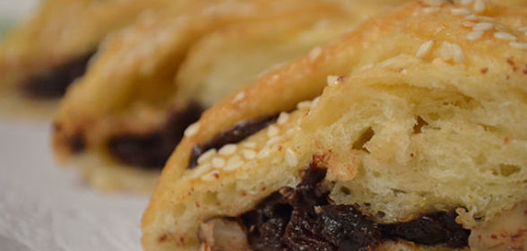 Канапе с копченым лососем