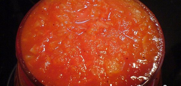 Соус по рецепту Домашний кетчуп