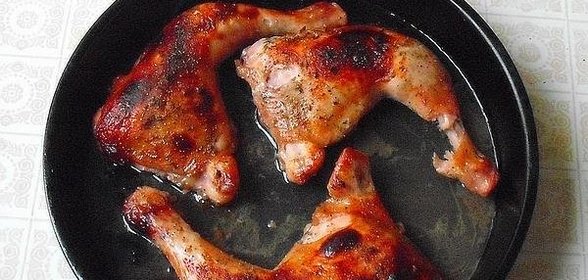 Куриные окорочка в сливовом маринаде