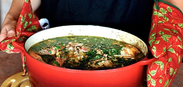 Кролик в белом вине