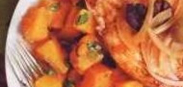 Пицца с грибами и зеленью