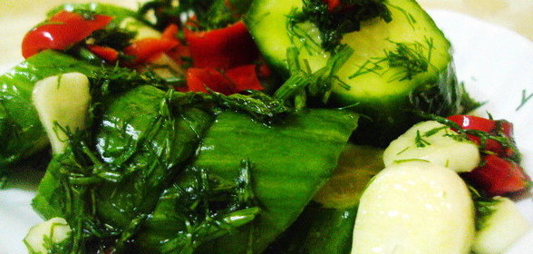 Малосольные огурчики по-быстрому