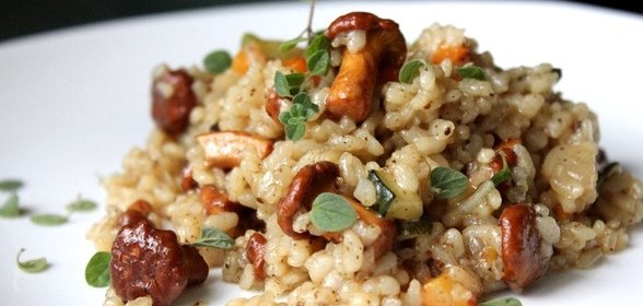 Ризотто с замороженными овощами