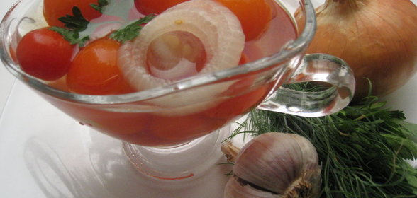 Помидорчики маринованные (вариант)