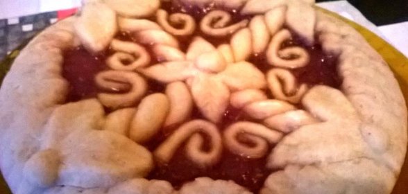 Песочный пирог с вареньем в мультиварке