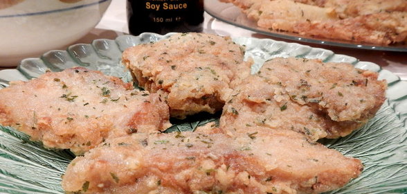 Рыба в соевом маринаде с хрустящей корочкой