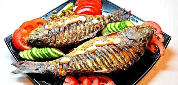 Караси в микроволновке