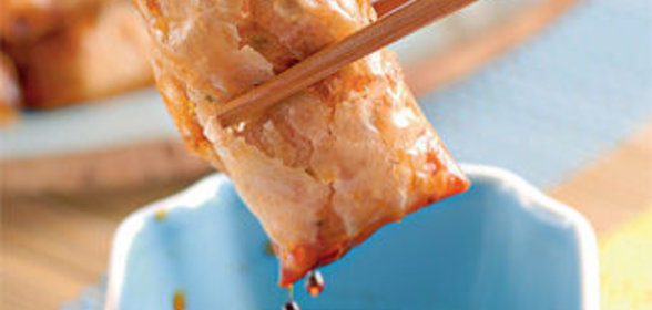 Пирожки из фило в индонезийском стиле