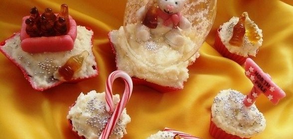 Печеные яблоки с творогом