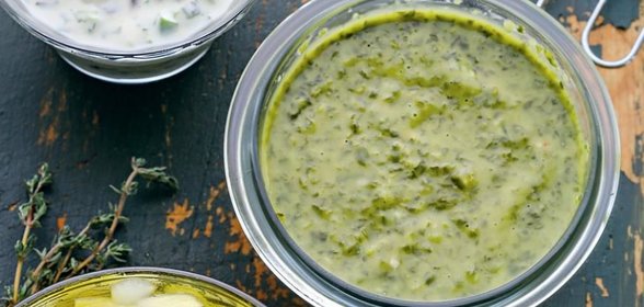 Лимонный маринад с базиликом