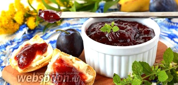 Бананово-сливовый джем