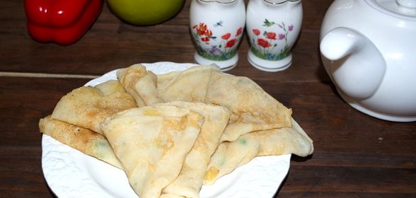 Блины с припеком