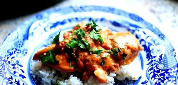 Куриные грудки в маринаде с помидорами
