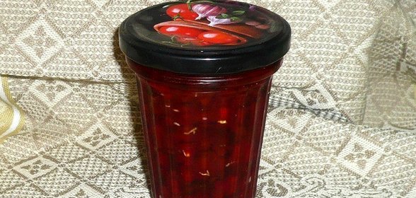 Конфитюр из болгарского перца