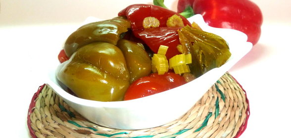 Перец маринованный из серии Заготовки на зиму