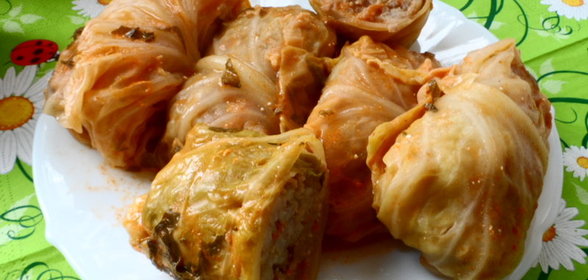 Голубцы(мой вариант,рецепт для мультиварки)