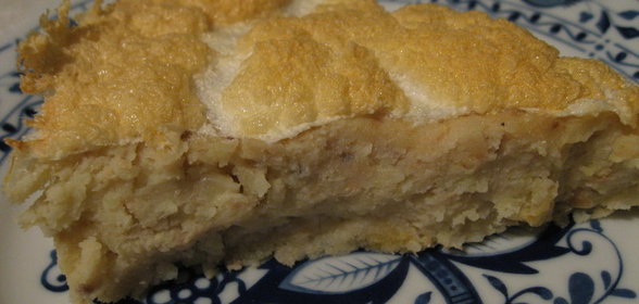 Суфле из консервированного лосося