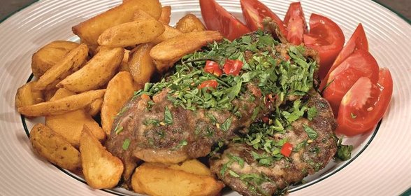 Пряные отбивные из баранины