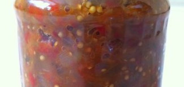 Настоящая баклажановая икра