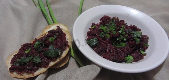 Свекольная икра с имбирем