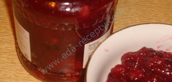 Варенье из брусники с яблоками на зиму