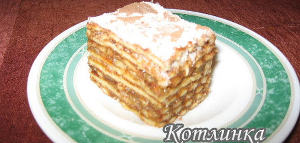 Вафельный тортик