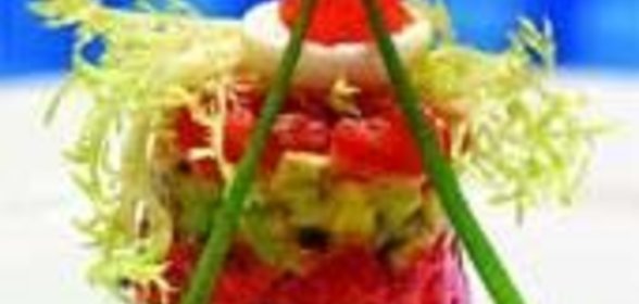 Тартар из тунца с авокадо