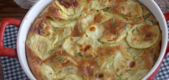 Тосканский пирог с кабачками и сыром