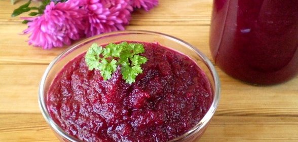 Икра из свеклы на зиму