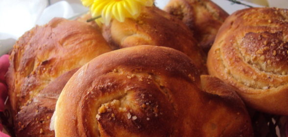 Закусочки бриоши с начинкой