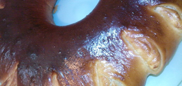 Рулет Творожный венок